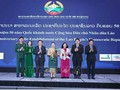Lãnh đạo Đảng, Nhà nước dự chiêu đãi Kỷ niệm thứ 50 Quốc khánh nước CHDCND Lào