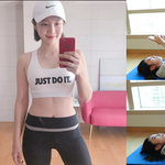 5 bài tập cực dễ giúp nàng hot girl Hàn chỉ ở nhà cũng giảm được 10kg trong 3 tháng