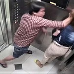 Xác minh danh tính người đàn ông đánh phụ nữ trong thang máy