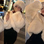 Chi Pu bắt trend mũ lông từ idol Kpop, hóa công chúa tuyết trong ngày lạnh giá