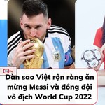 Dàn sao Việt rộn ràng ăn mừng Messi và đồng đội vô địch World Cup 2022