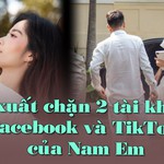 Đề xuất chặn 2 tài khoản Facebook và TikTok của Nam Em