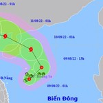 Trong 24 giờ tới, áp thấp nhiệt đới trên Biển Đông này có khả năng mạnh lên thành bão