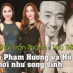 Không phải Trấn Thành - Tóc Tiên, Hoa hậu Phạm Hương và Hồ Ngọc Hà mới như song sinh