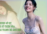Chung Sở Hy khoe cổ thiên nga cực gợi cảm trong bộ ảnh mới