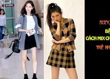 Suzy, Yoona bật mí cách mix chân váy chữ A trẻ như nữ sinh
