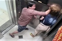 Xác minh danh tính người đàn ông đánh phụ nữ trong thang máy 