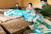 Hà Nam: Phát hiện 4000 khẩu trang không rõ nguồn gốc 